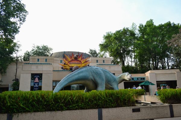 dinosaur entrance animal kingdom