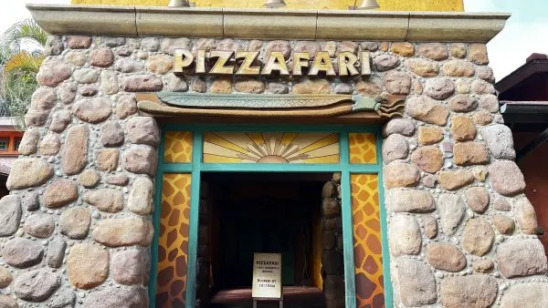 pizzafari sign animal kingdom