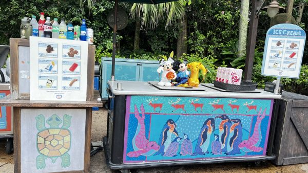snack and drink cart discovery island animal kingdom