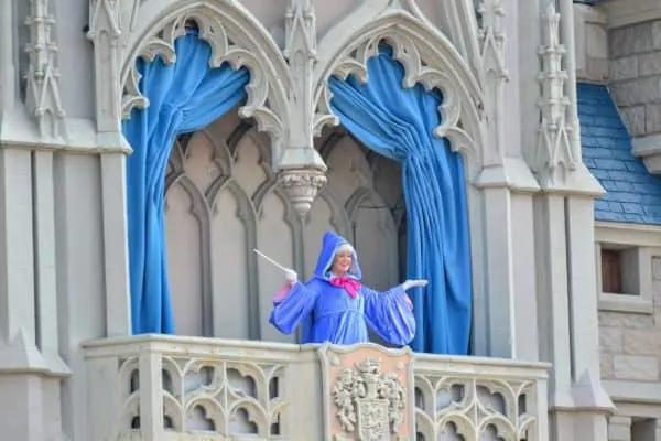 Fairy Godmother at Cinderella Castle