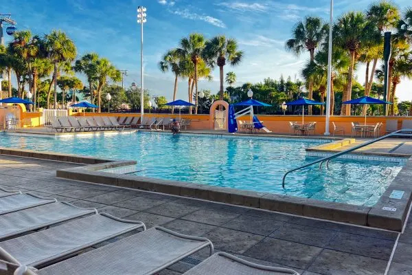 disney's caribbean beach resort swimming pool
