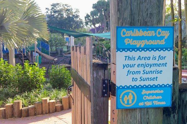 disney's caribbean beach resort playground