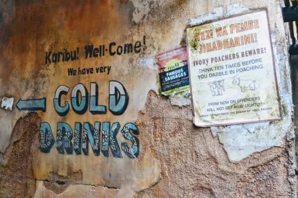 Africa Cold Drinks sign