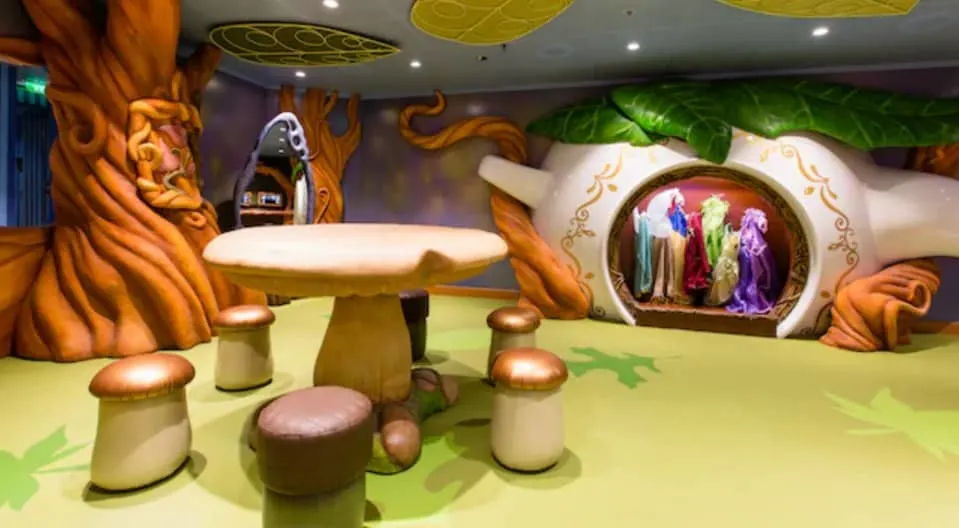 Youth clubs and childcare aboard the Disney Magic