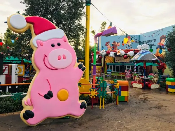 sugar cookie toy story land christmas