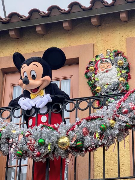 Mickey Mouse at christmas