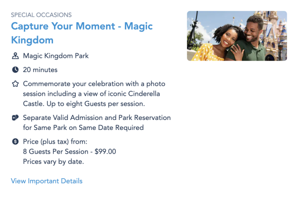 capture your moment price increase