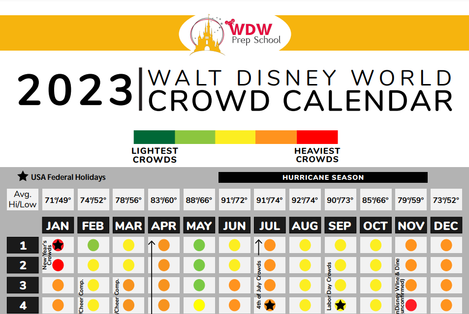 2023 Disney World Vacation Planner WDW Prep School