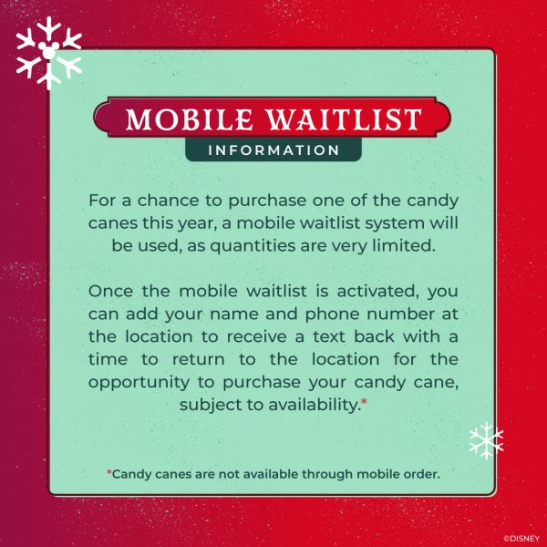 disneyland candy canes mobile waitlist
