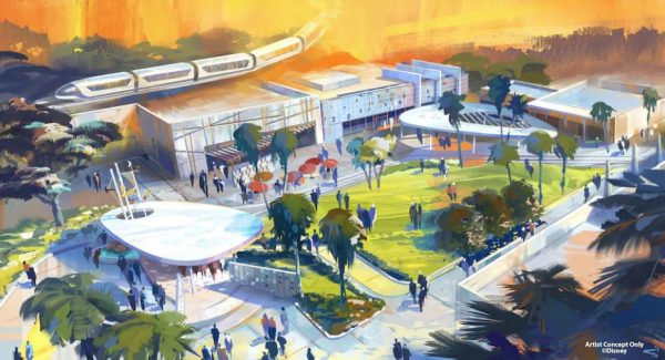 New Downtown Disney Disneyland rendering