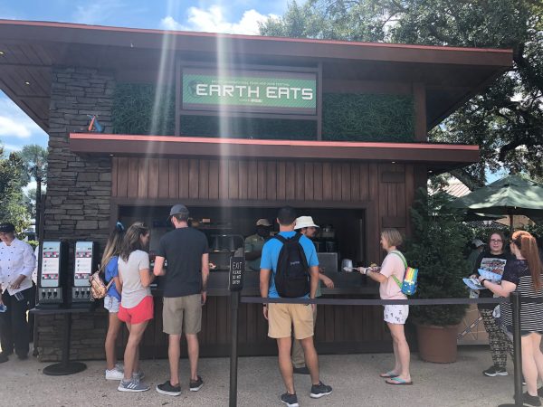 earth eats booth - epcot food and wine festival 2022