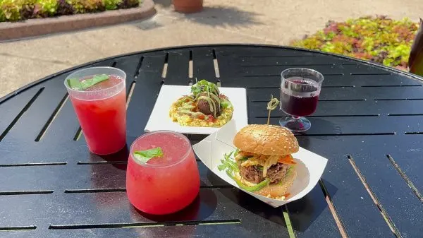 earth eats booth - epcot food and wine festival - food and drink items 2022