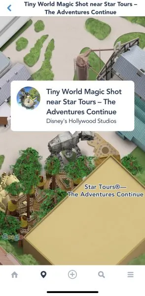 tiny world magic shot star tours hollywood studios