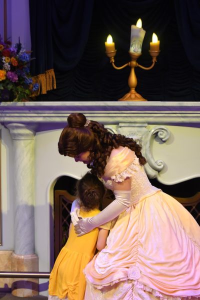 photopass photo at enchanted tales with belle