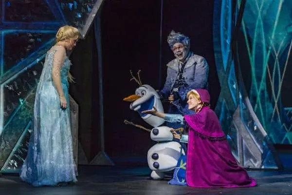 Frozen, A Musical Spectacular on Disney Wonder