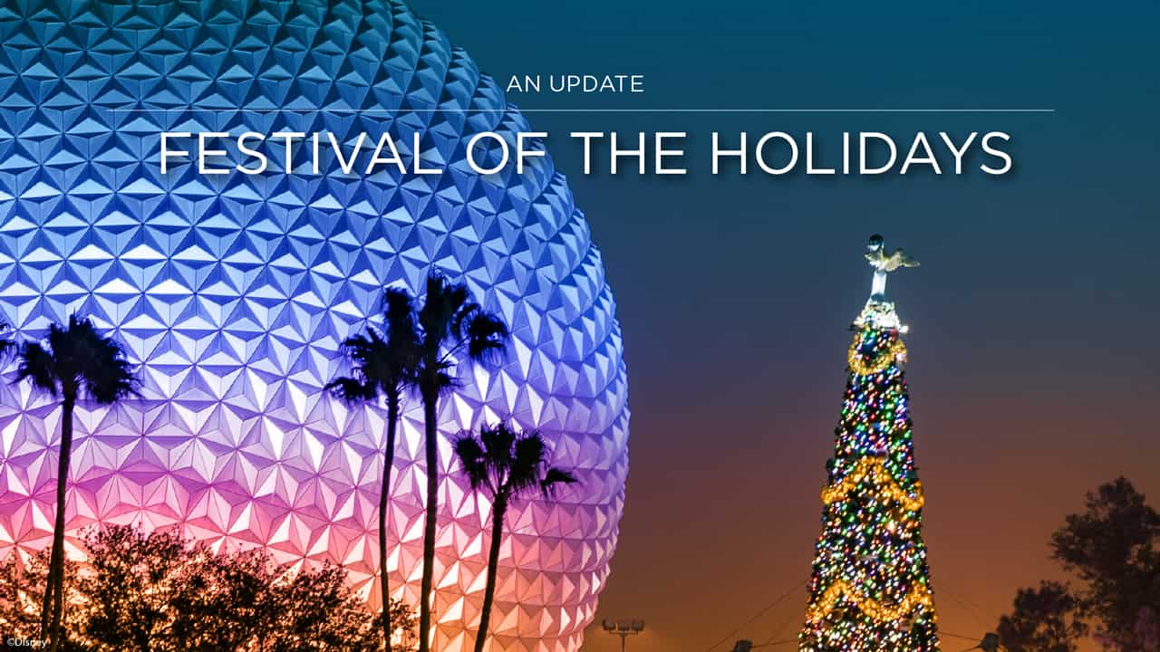 More Details Released For The 2020 Festival of The Holidays At Epcot