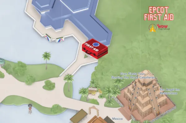 epcot first aid station