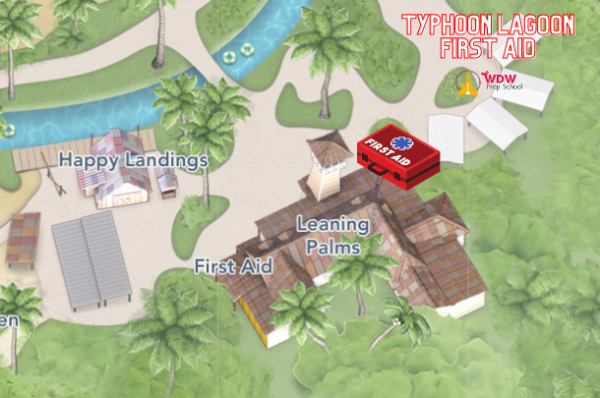 typhoon lagoon first aid station
