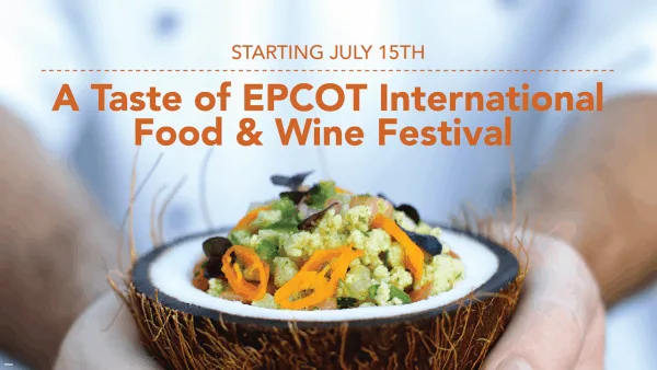 Modified Epcot Food and Wine Festival 2020