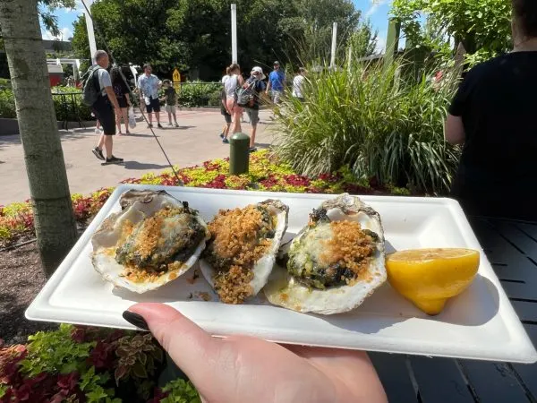 oysters - coastal eats - epcot food and wine