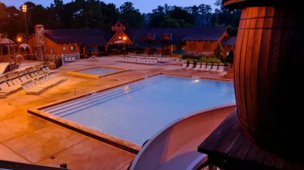 Swimming pools at Fort Wilderness campground
