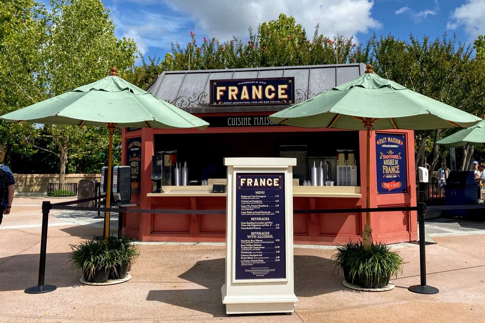 France Booth Menu & Review (Epcot Food & Wine Festival)
