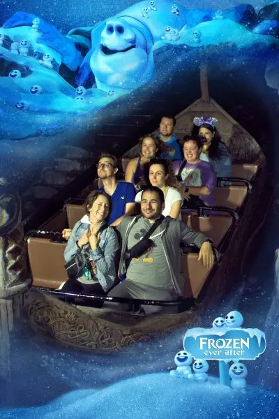 Frozen Ever After On Ride Photo