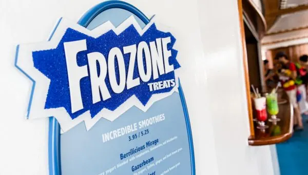Frozone Treats on Disney Cruise Line