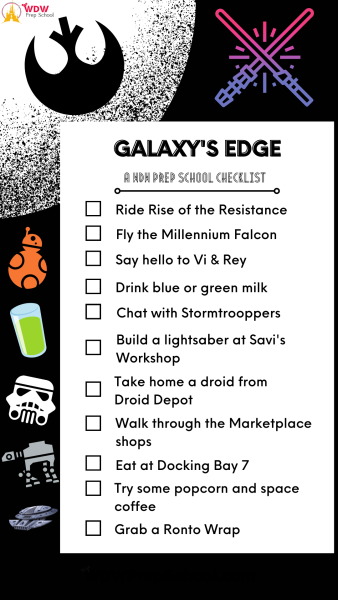 galaxy's edge checklist
