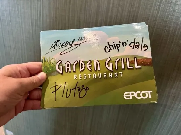 garden grill autograph card