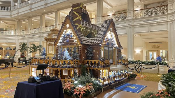 grand floridian gingerbread house 2022