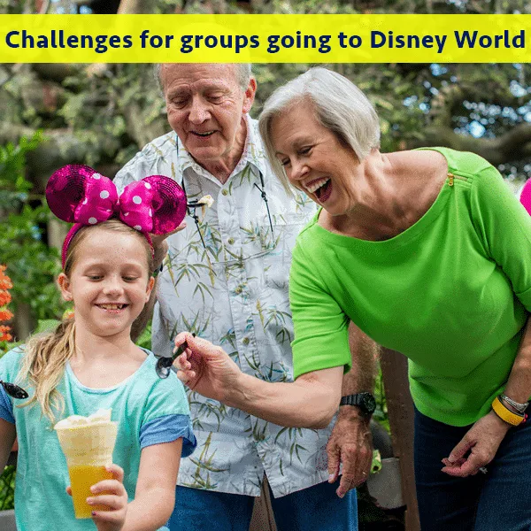 Challenges for groups going to Disney World – PREP105