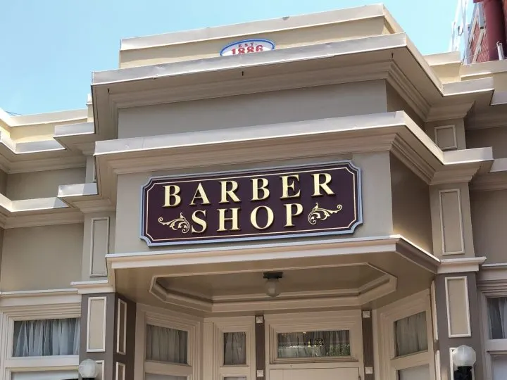 Harmony Barber Shop Reopening In July At Magic Kingdom