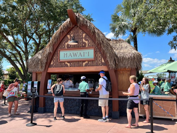 Hawaii Booth Menu & Review (Epcot Food & Wine Festival)