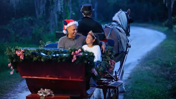 holiday sleigh ride at fort wilderness