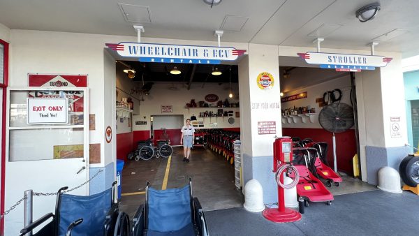 wheelchair and stroller rentals hollywood studios