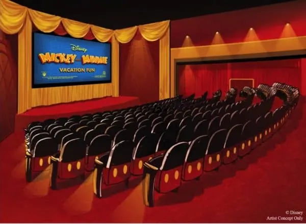 Concept art for Mickeys Shorts Theater coming to Hollywood Studios