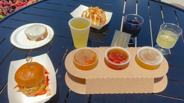 hops & barley - epcot food and wine 2022 - food and drink items