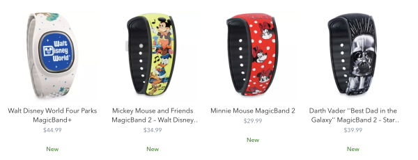 magicband plus and magicbands on shopdisney