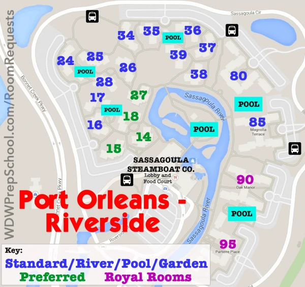 Port Orleans map
