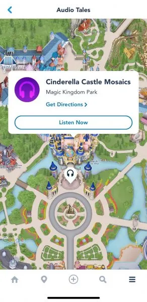 cinderalla castle mosaics audio experience genie+