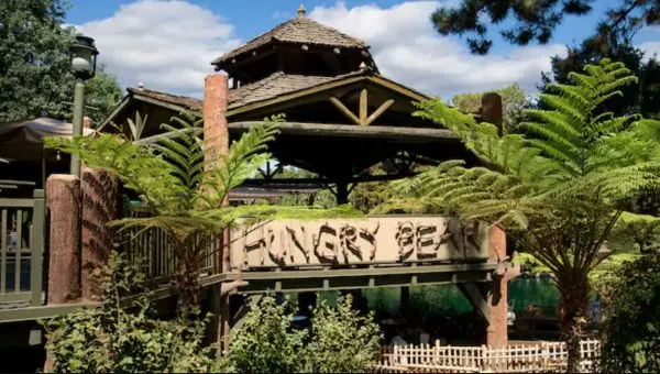 Hungry Bear restaurant in Disneyland