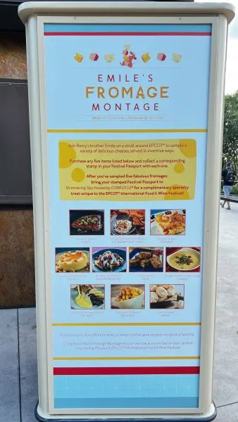 emile's fromage montage - epcot food and wine festival
