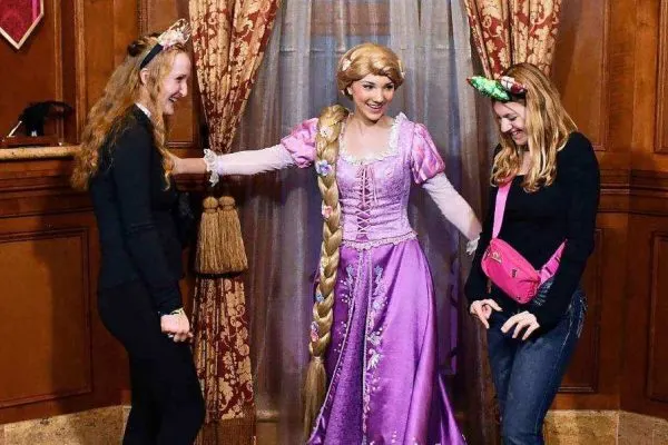 Girls with Rapunzel