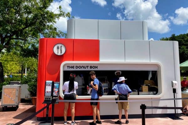 the donut box booth menu epcot international food and wine festival