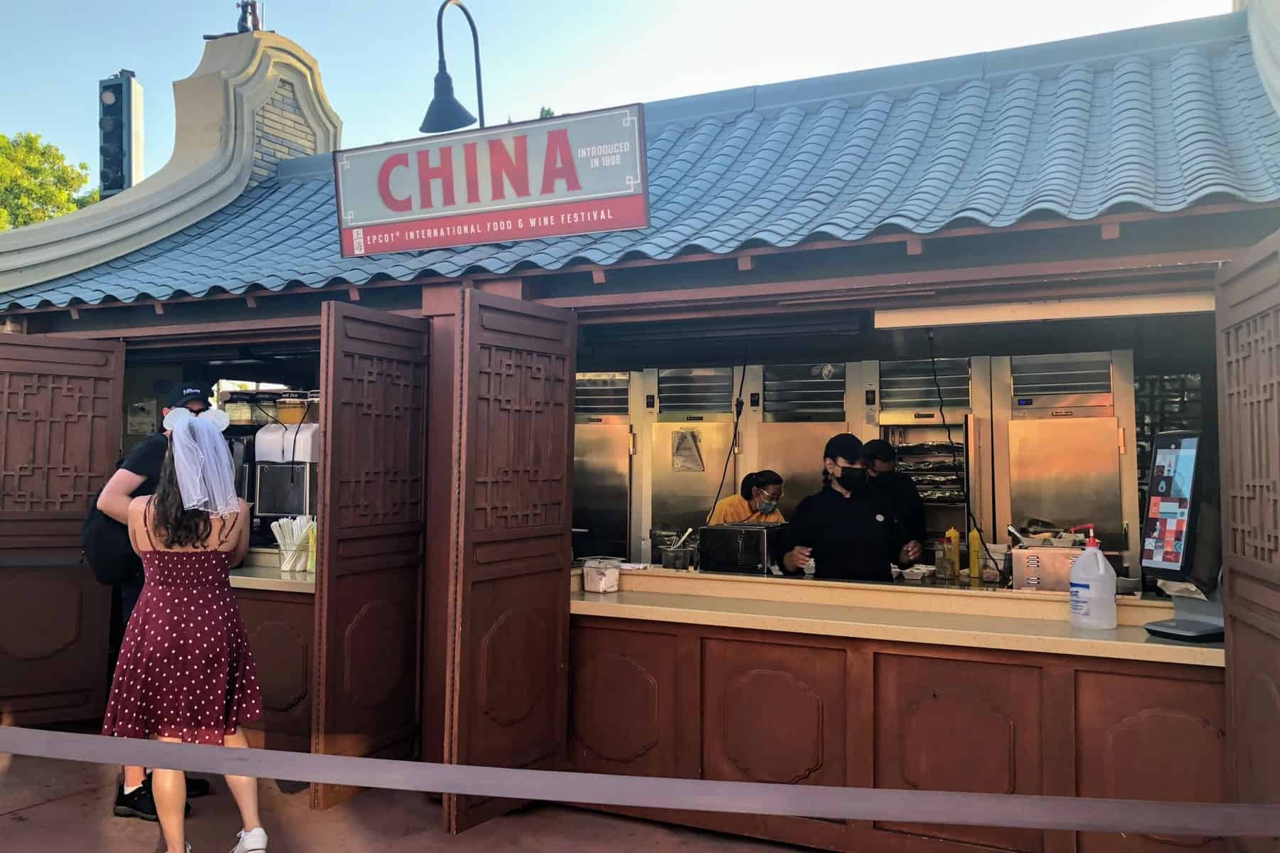China Booth Menu & Review (Epcot Food & Wine Festival)