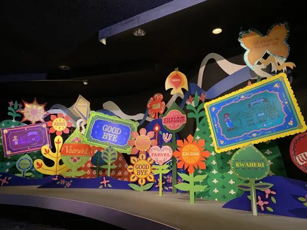 it's a small world goodbye in different languages