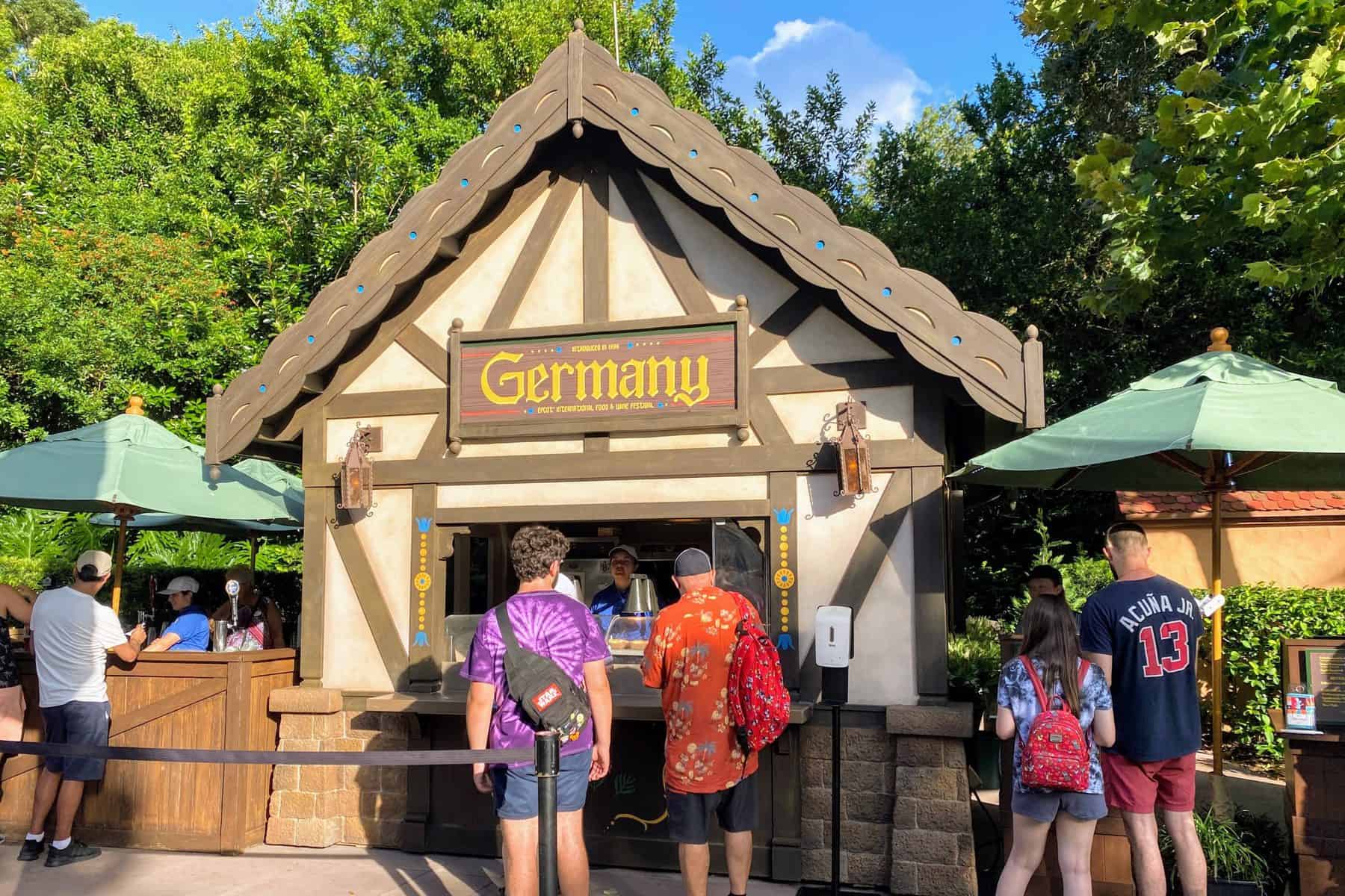 Germany Booth Menu & Review (Epcot Food & Wine Festival)