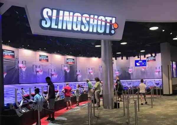 Slingshot at NBA Experience
