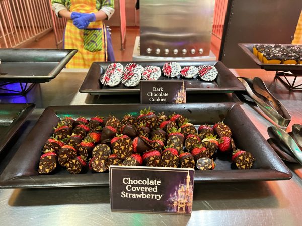 chocolate covered strawberry - disney's not so spooky spectacular dessert party